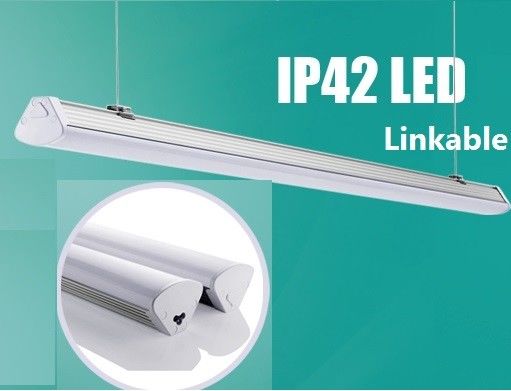 60w 1500mm LED Lineare di sospensione di illuminazione Max 42m Linkable