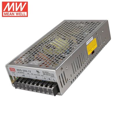 2017 nuovo MEAN WELL originale NES-200-12 12V 17A nel frattempo 12V 204W Single Output Switching Power Supply