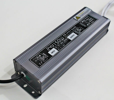 Trasformatore a neon a LED di alta qualità, impermeabile IP67 24v 150w, con alimentazione elettrica