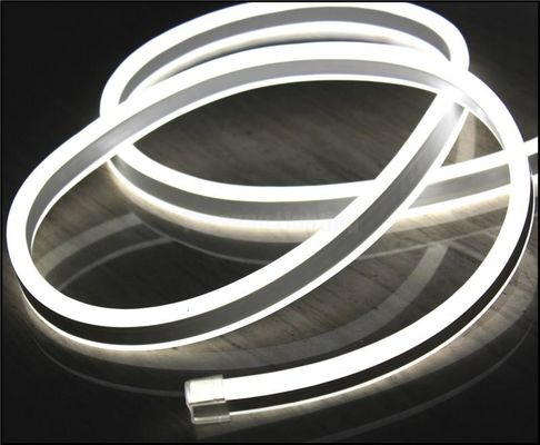 vendita calda luce al neon 24v doppio lato bianco led neon corda flessibile per la decorazione