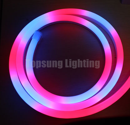 24V digitale RGB LED neon Flex Rope Light dmx input di segnale led pixel strip