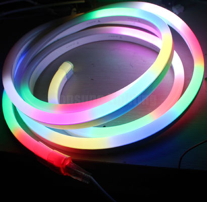 RGB digitale dmx neon stripe light dmx pixel neon rope 11*19mm flat 24v chasing strips