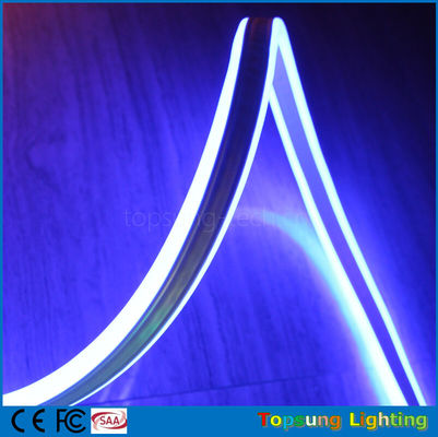 Luce a neon flex a doppio lato 8*18mm mini dimensioni LED a nastro a neonflex 24v colore blu