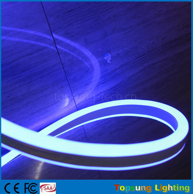 Luce a neon flex a doppio lato 8*18mm mini dimensioni LED a nastro a neonflex 24v colore blu