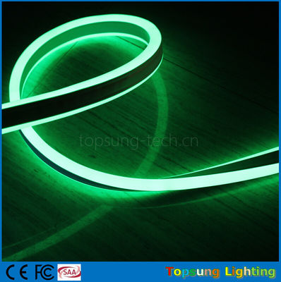 luce verde ad alta tensione a LED a due lati a neon flessibile da 120v luce da 8,5*17mm