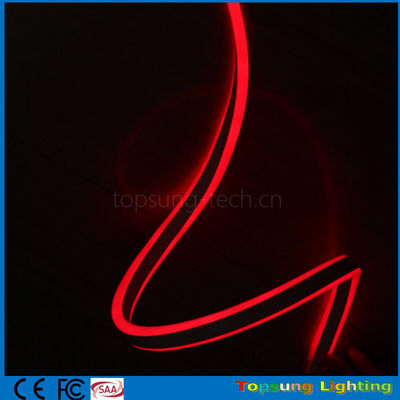 100m mini LED rosso 110V 8.5*18mm 4.5w LED doppio lato luce al neon flessibile