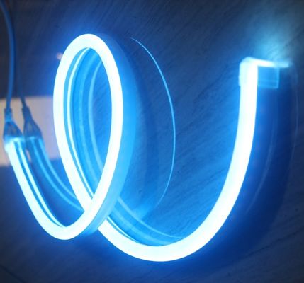 Produttori di luci a corda di vendita diretta di alta qualità a led neon luci a strisce flessibili 11x18mm blu copertura in pvc