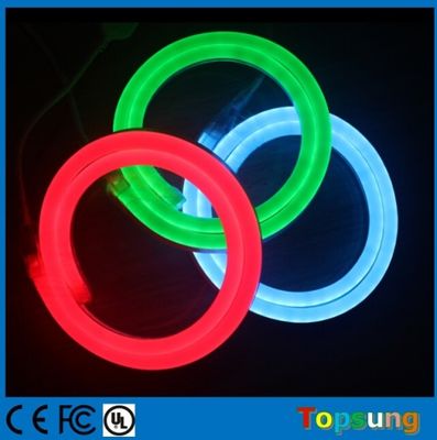 Alta qualità smd2835 flessibile LED luci al neon striscia 24v neon tubo flessibile ultra sottile 11x18mm rosso colore giacca PVC