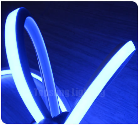 12v blu Top-view Piatto 16x16mm neonflex quadrato led neon flex tubo blu SMD corda striscia neon decorazione nastro