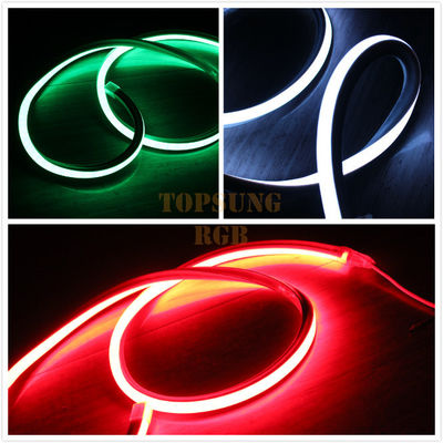 12v LED neon rope light fornitori RGB 5050 smd neon lampade a strisce quadrate flessibili 17x17mm forma quadrata IP68