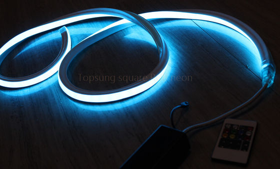 LED quadrato Strip RGB Neon Flex Rope Light Ignifuga 220V Flessibile Illuminazione esterna