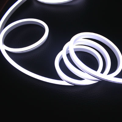 24v mini luci a tubo di neon bianche flessibili 6*13mm micro dimensioni 2835 luci a corda di silicone per cartelli