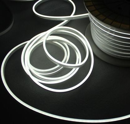 Super luminoso mini neonflex perfetta flessibilità led neon flex corda striscia 6x13mm 24v nastro bianco