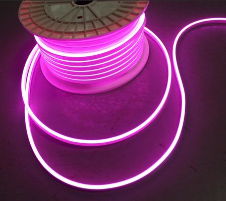 Segno personalizzato di alta qualità 12V impermeabile micro dimensione 5mm Led Neon Light Flex luci a corda rosa viola