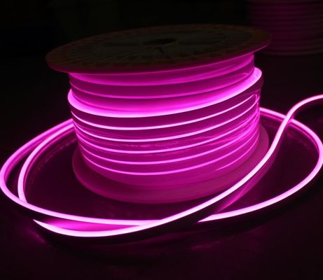 12V rosa LED neon flex mini 6mm 2835 smd strisce luminose