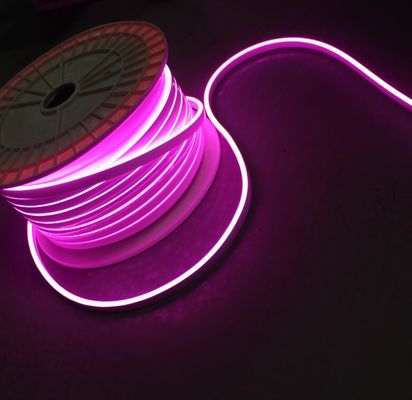Pubblicità LED Neon Sign Mini Led Neon Flex Led Flessibile Neon Strip Light 12v rosa/viola