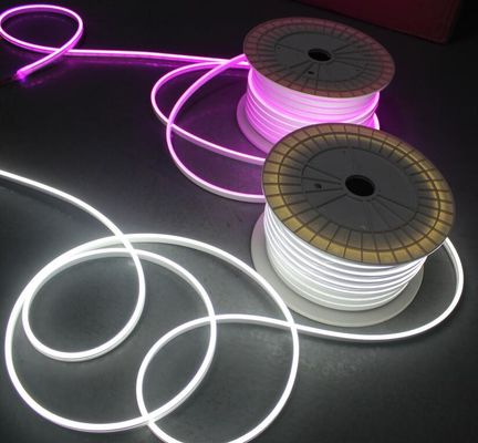 Pubblicità LED Neon Sign Mini Led Neon Flex silicone 12v Led Flessibile Neon Strip Light 6 * 12mm