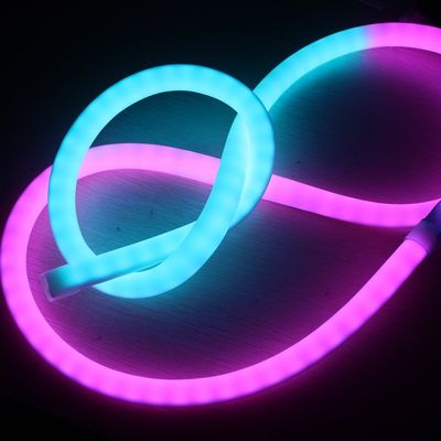 DMX di alta qualità RGB LED flessibile Neon Pixel Dream Color tubo di luce 360 gradi striscia rotonda
