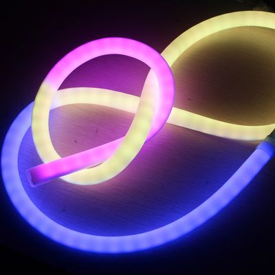 DMX di alta qualità RGB LED flessibile Neon Pixel Dream Color tubo di luce 360 gradi striscia rotonda