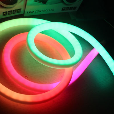 Lumi a neon led digitali smd5050 dc24v 70leds/m 360 gradi luci a neon led impermeabili