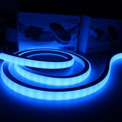 Decorativo impermeabile 24V Flessibile RGB LED Strip Neon Tube Flex Rope Quadrato luminoso 17x17mm