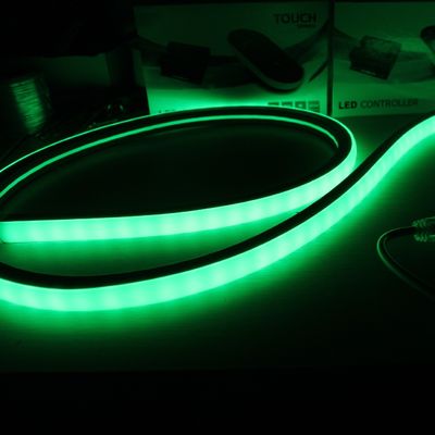 magico dmx LED tubo al neon sottile 17mm * 17mm quadrato neon-flex digitale 10 pixel/M rgb