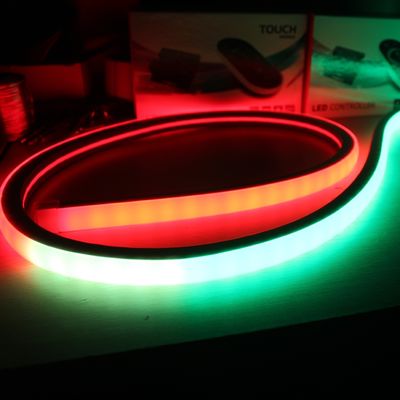 Top View quadrato LED Neon Flex Digitale RGB Pixel Luci di Natale, rgb led neon flex 24v