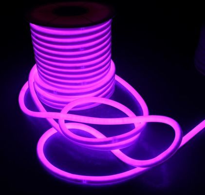 360 gradi forma rotonda rgb led neon flessibile silicone neon-flex corda