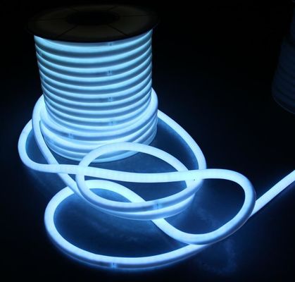 360 gradi forma rotonda rgb led neon flessibile silicone neon-flex corda