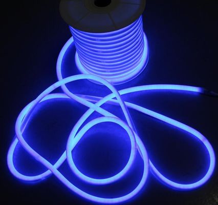 luce a striscia al neon a led in silicio RGB DC24V buona resistenza all'acqua IP68 24V luce a corda flessibile a neon a led
