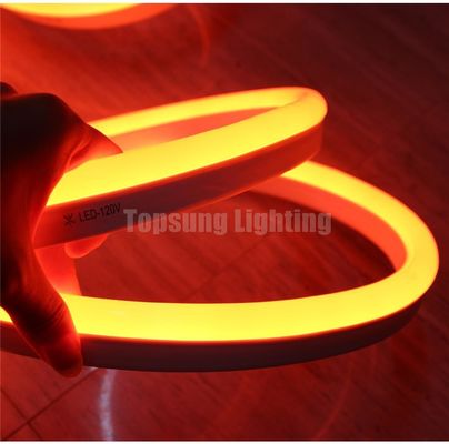 Fabbrica Miglior Prezzo Esterno 220 Volt 2835 arancione LED Flessibile Neon Strip Light