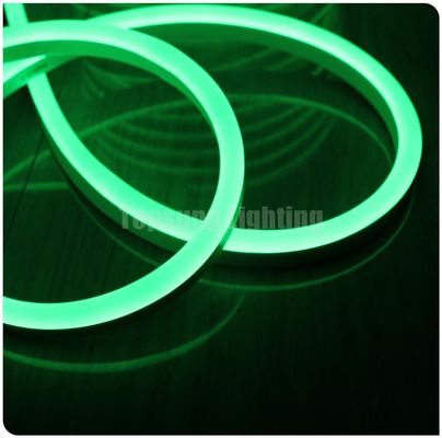 SMD 2835 luce al neon a led 12V corda flessibile all'aperto resistente all'acqua luce a neon a led a striscia verde