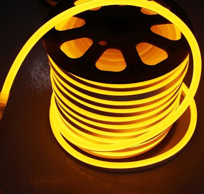 Alta stabilità impermeabile 24v strisce luminose esterne neon led ambra flessibile con giallo IP68