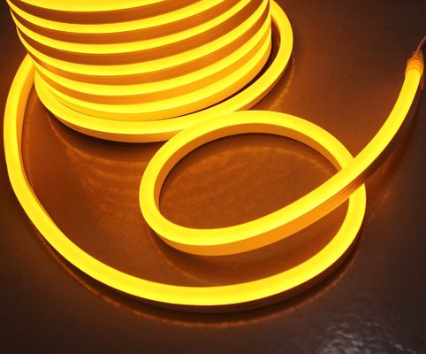 Alta stabilità impermeabile 24v strisce luminose esterne neon led ambra flessibile con giallo IP68