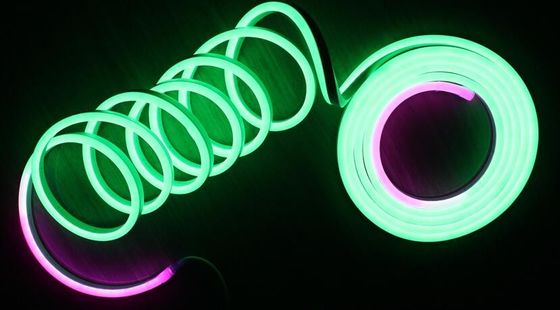 24v piatto ws2811 indirizzabile rgb led neon flessibile 11x19mm digital neon rope strips