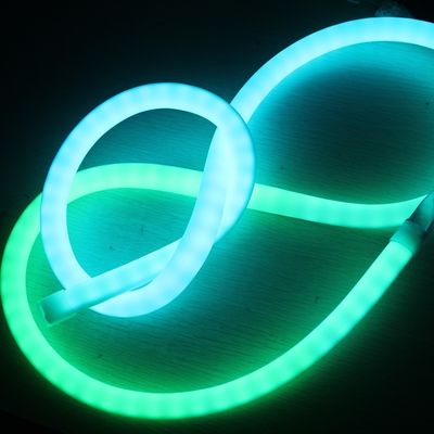 Di fuori multi-colore impermeabile IP65 RGB LED luce di decorazione 360 inseguimento LED neon flex