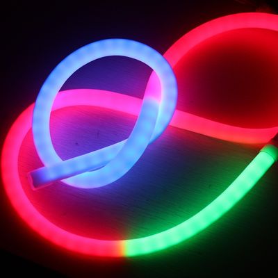 360 gradi pixel rgb led neon flex strisce dmx neonflex cambiamento di colore