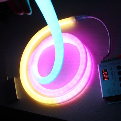 50m buon prezzo 360 gradi rotondo sostituzione di neon a led con controllo DMX in tubo pixel stock