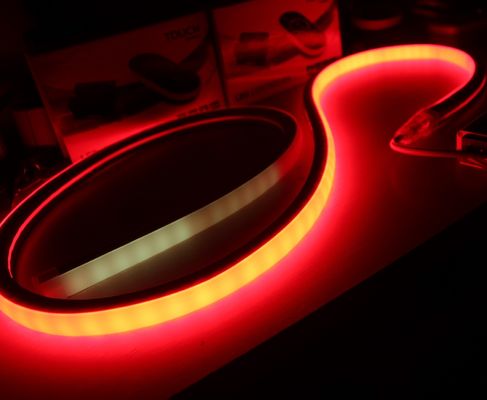 50m 24v cambio colore LED neon 12w/m 5050 rgb smd digitale neon luce a striscia
