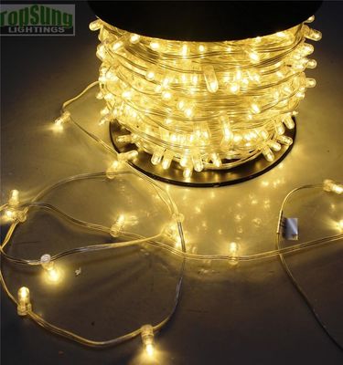 100m bobina cristallino caldo bianco clip string 666 ha portato luci decorative di Natale stringhe