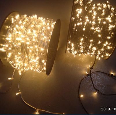 2200K personalizzato Natale 12V LED Fairy Clip String luci per decorazioni per alberi all'aperto