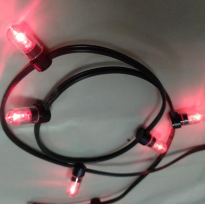 12v a bassa potenza LED clip light 100m/roll luci di Natale led string luci rosse di riso string 666 lampadine