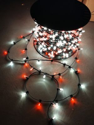 Fairy luci di Natale LED 100m stringa 1000 lampadine 12v cristallo strings rgb luce di decorazione