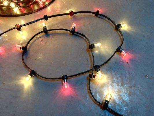 Fairy luci di Natale LED 100m stringa 1000 lampadine 12v cristallo strings rgb luce di decorazione