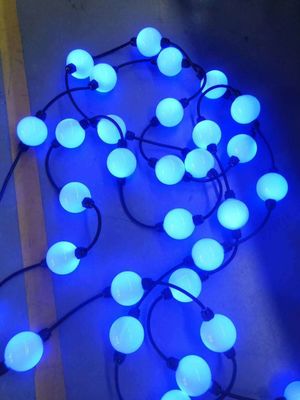 5m 25 dmx corde a sfera a led luce a punto pixel globo 3d luci tenda decorazione programmabile
