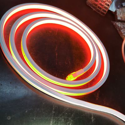 50m Flessibile Strip Emitting Light Thread 24V View Quadrato UV rosso Led Neon luci flessibili