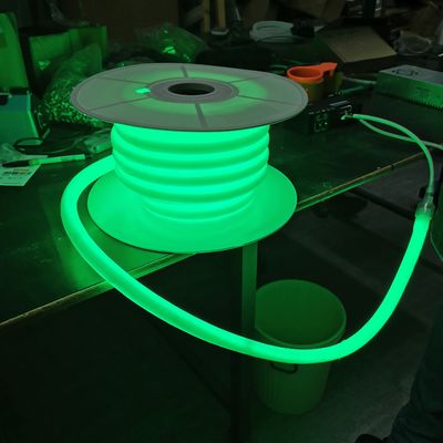 50m bobina rgb striscia luminosa neon all'aperto rgbww 24v neonflex tubo tubo flessibile a 360 gradi