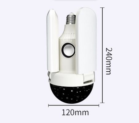 Bluetooth 40w Lampade a LED per soffitto E27 E40 Lata pieghevole
